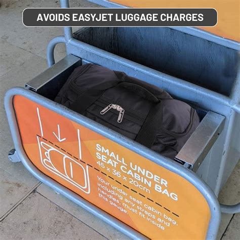 easyjet underseat luggage.